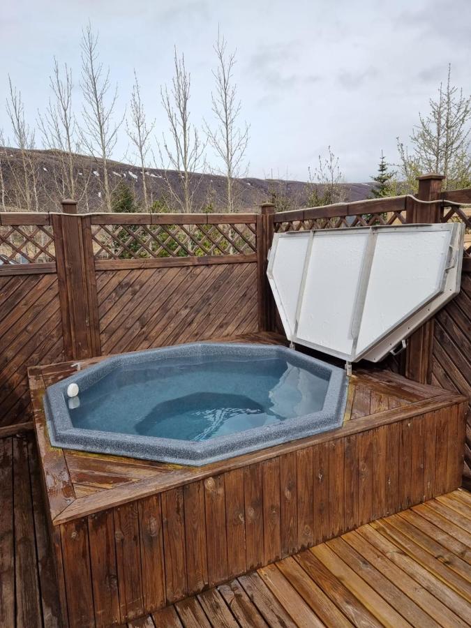 Golden Circle Cabin, Hot Tub Villa Geysir Ngoại thất bức ảnh