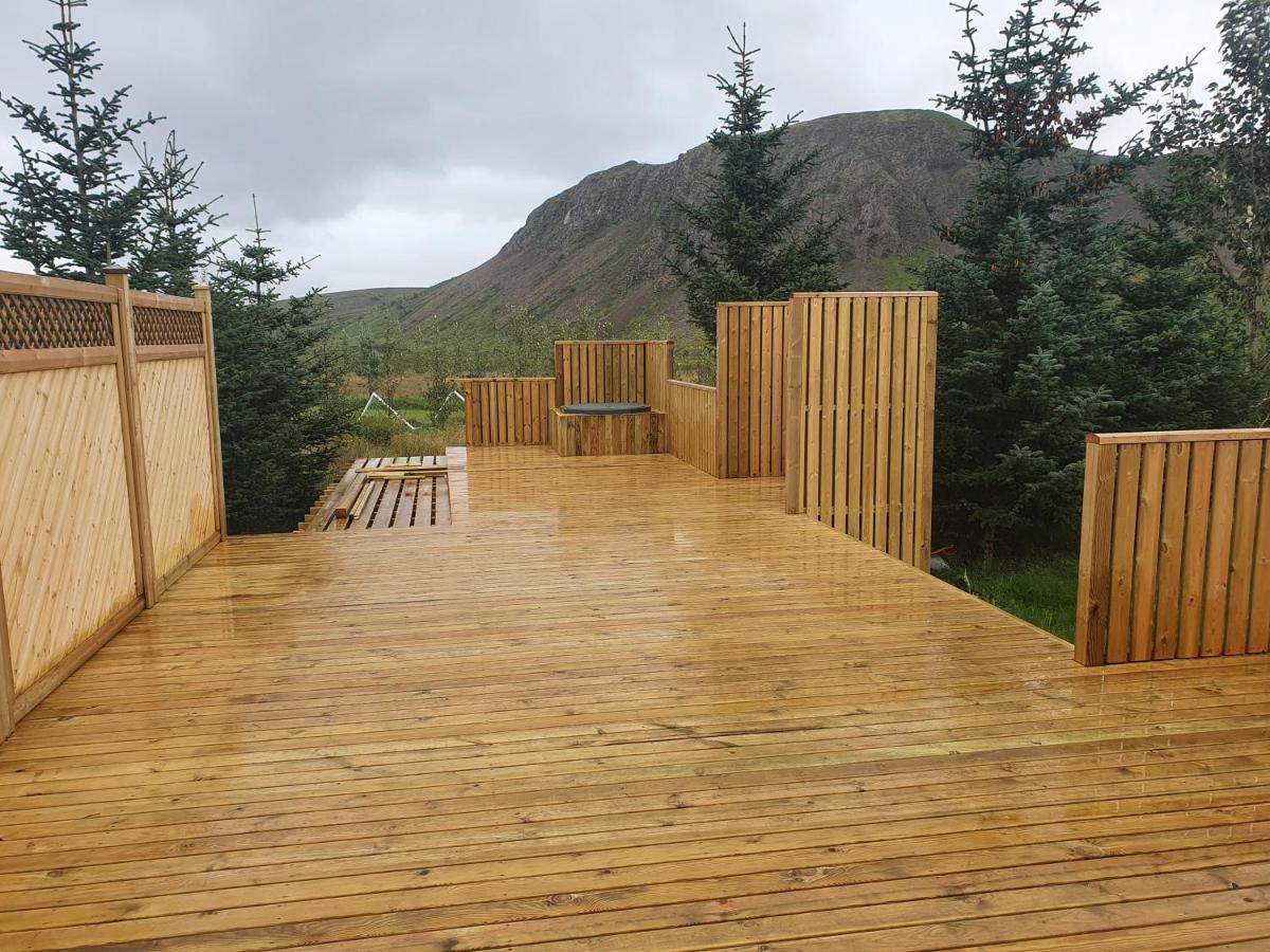 Golden Circle Cabin, Hot Tub Villa Geysir Ngoại thất bức ảnh