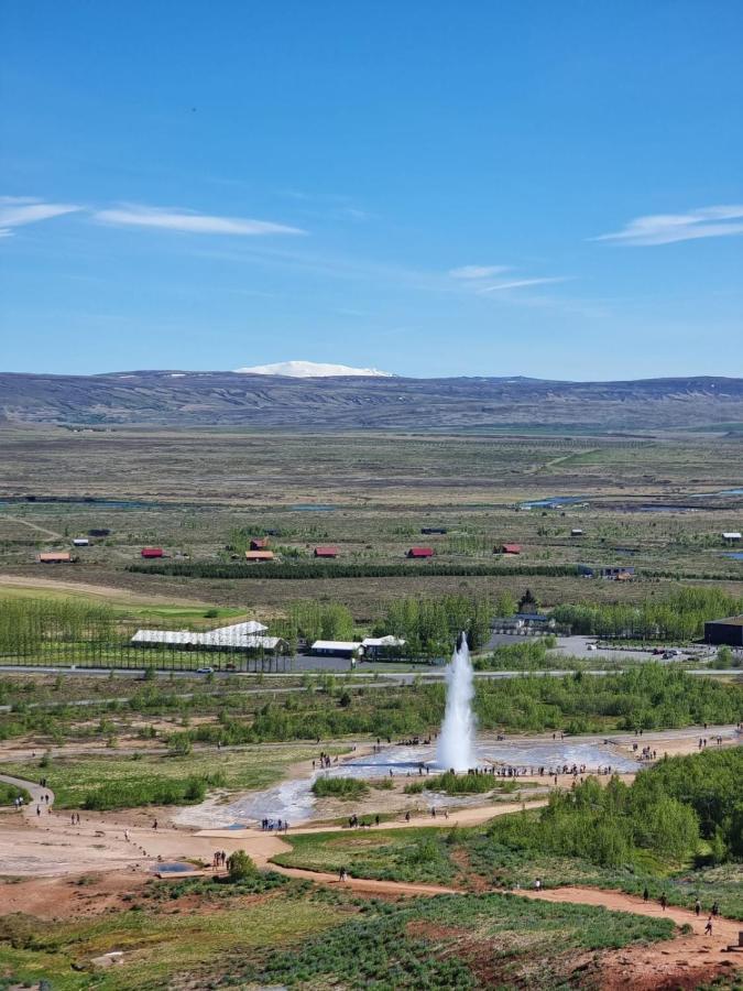 Golden Circle Cabin, Hot Tub Villa Geysir Ngoại thất bức ảnh