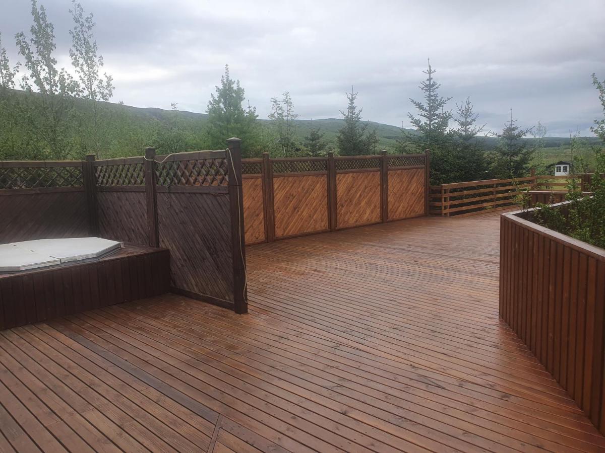 Golden Circle Cabin, Hot Tub Villa Geysir Ngoại thất bức ảnh